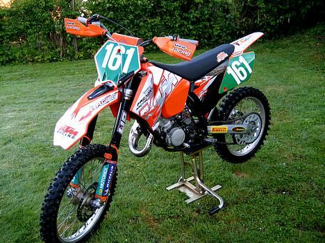 KTM 125 white factory -SOLGT- billede 8
