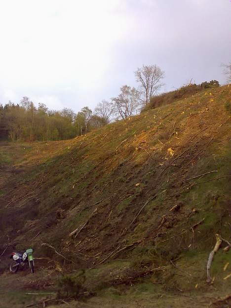 Derbi Senda RR PR2 LC |Nakket| - Stedet hvor de STORE drenge kører op ad, i deres 4x4 Patrol :D billede 17