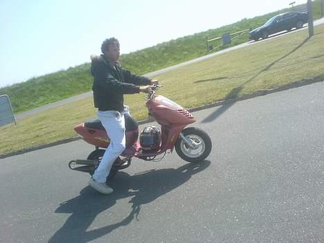 Aprilia Sonic (solgt) - på camping på fanø  billede 11