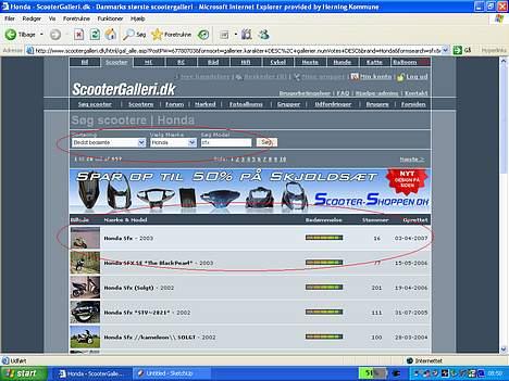 Honda Sfx *VÆK* - her lå den øverst billede 11