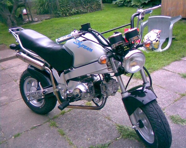 Skyteam PBR 125cc Brændt  ;( - Med 50cc Motor billede 6
