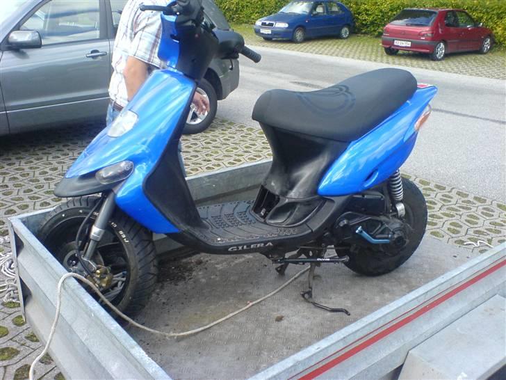 Gilera Stalker ~ BYTTET ~ - da jeg hentede den på station amager :D billede 8