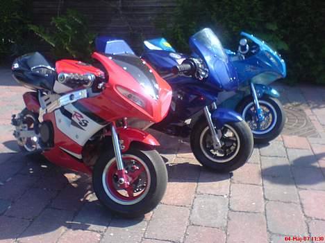 MiniBike GT3 RACER RED [ØDELAGT] billede 3