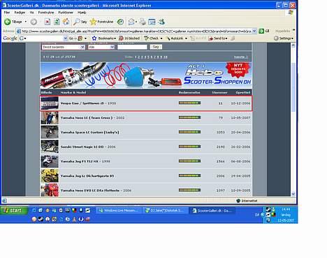 Vespa Ciao *SOLGT* - Nummer 1 under bedst bedømte :D billede 13