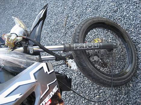 Derbi Senda Xtreme 50 SM SOLGT - Lige efter jeg var kørt galt så den sårn ud. billede 5