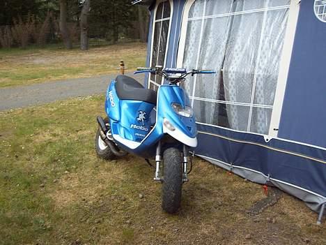 Gilera Stalker - på camping billede 1