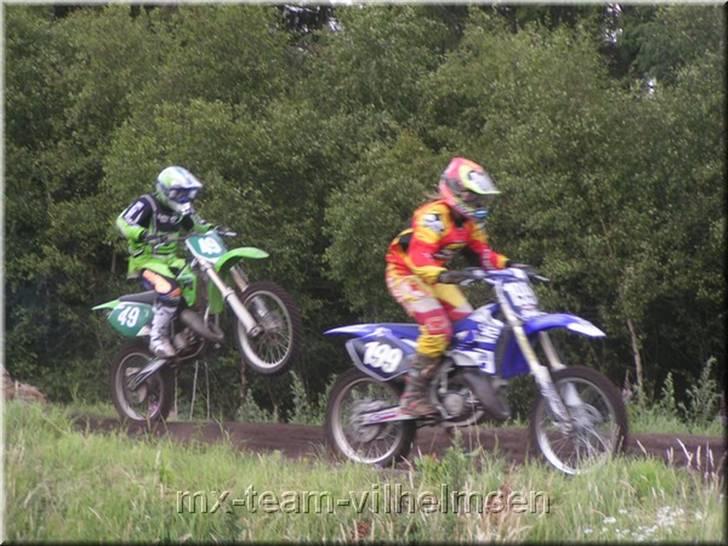 Kawasaki Kx 125 SOLGT - på cross skole #49 billede 3