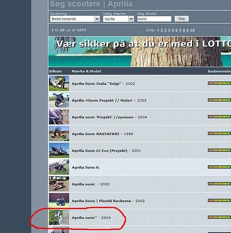 Aprilia sonic Byttet  med rmx - nr 9 af de bedst bedømte sonicer billede 11