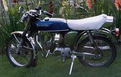 Yamaha Fs1 dx 4 gear  - her er så et før billede... den er da blevet lidt pænere!!! billede 9