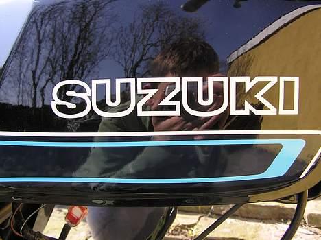 Suzuki DM50 Samurai SOLGT - Den nye tank billede 3