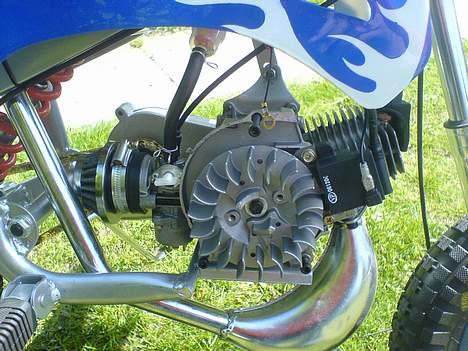 MiniBike crosser ¤HOLM's¤ [Solgt] - da motor, starter skjold mangler (læs under bemærkninger) billede 3