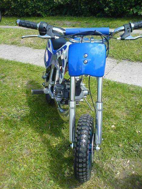 MiniBike crosser ¤HOLM's¤ [Solgt] - den blå plade og styr puden er afmonteret billede 4