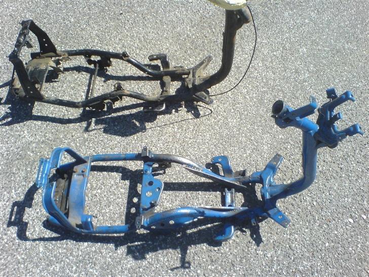 Yamaha Jog - Sådan så stellet ud før , grim sys jeg billede 15