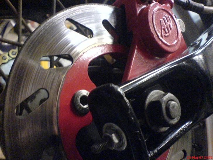 Derbi Senda-X - SOLGT :/  - Rød skiver beg + Caliber (EFTER ) billede 2