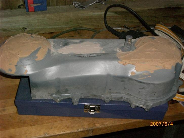 Yamaha JOG-TEAMSPEED7T-SOLGT     - i gang med vario skjold os :) billede 4