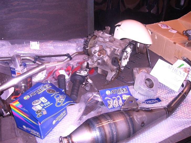 Piaggio Zip air cooled gl. - Flere dejlige dele. billede 3