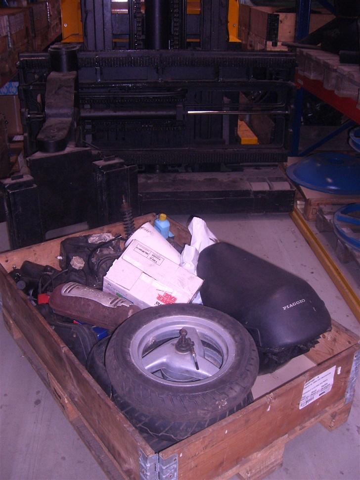 Piaggio Zip air cooled gl. - Masse reservedele. billede 5
