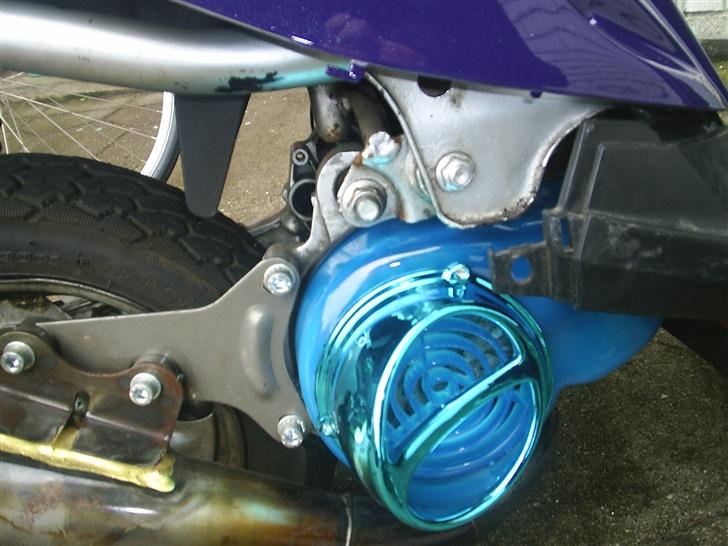 Yamaha Jog fs SOLGT - Blæseskjold - Tyrkisblå billede 14