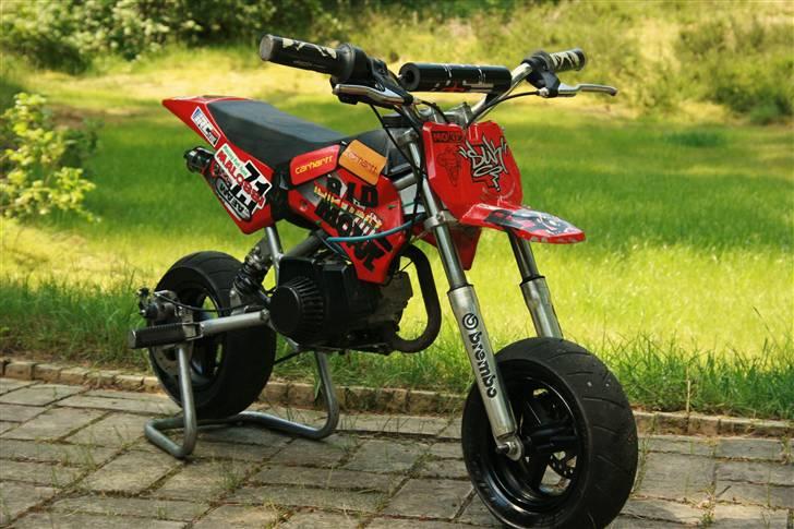MiniBike Mini Motard - SOLGT billede 2