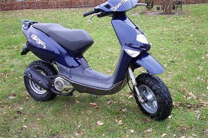 Aprilia rally byttet  - dengang jeg fik den!!!! ikk så pæn men det er der jo gjordt noget ved hehe billede 15