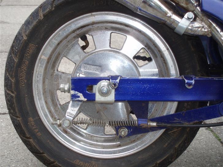 MiniBike mini chopper 110ccm SOLGT - Tromlebremsen billede 9