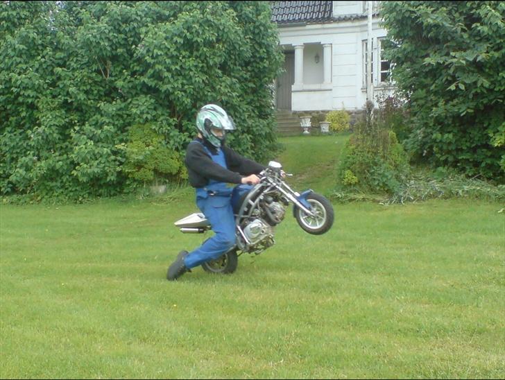 MiniBike pocketbike R6 110cc billede 7