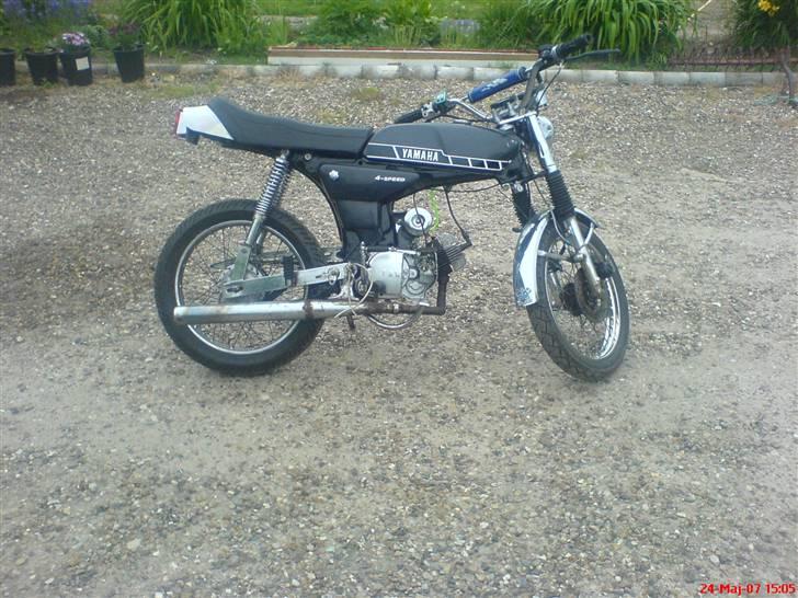 Yamaha 4 gear dx byttet til SPAC - sådan så den ud før :=) billede 2