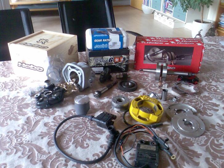 Gilera         Runner PATA NEGRA - PATA NEGRA. E-prom. gearinger. og manston Hi-race tap billede 11