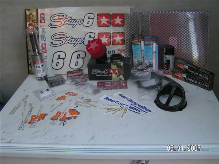 Suzuki Estilete -Solgt- - Lidt nye dele hjemme, flere kommer efterhånden. billede 12