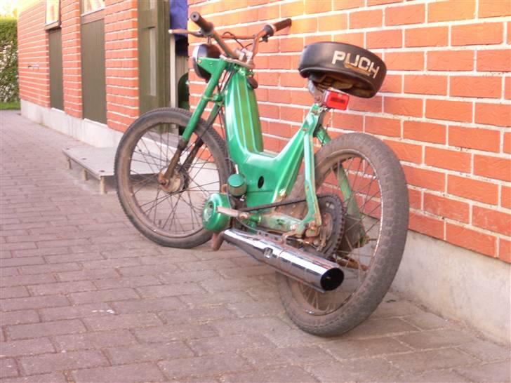 Puch Maxi K - FØR - Som den ser ud nu d. 2 maj. Rimelig tævet :D billede 15