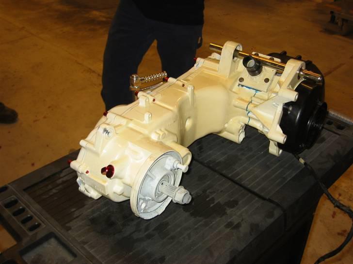 Suzuki Fz50/Hot50 - motoren samlet  billede 14