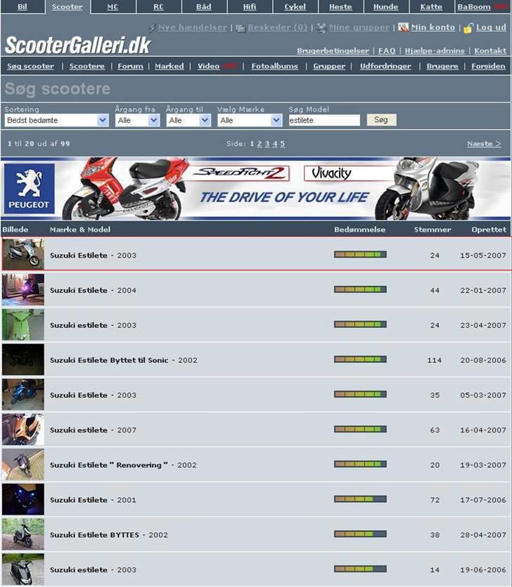 Suzuki Estilete -Solgt- - Bedst bedømte Esti på SG (: billede 13