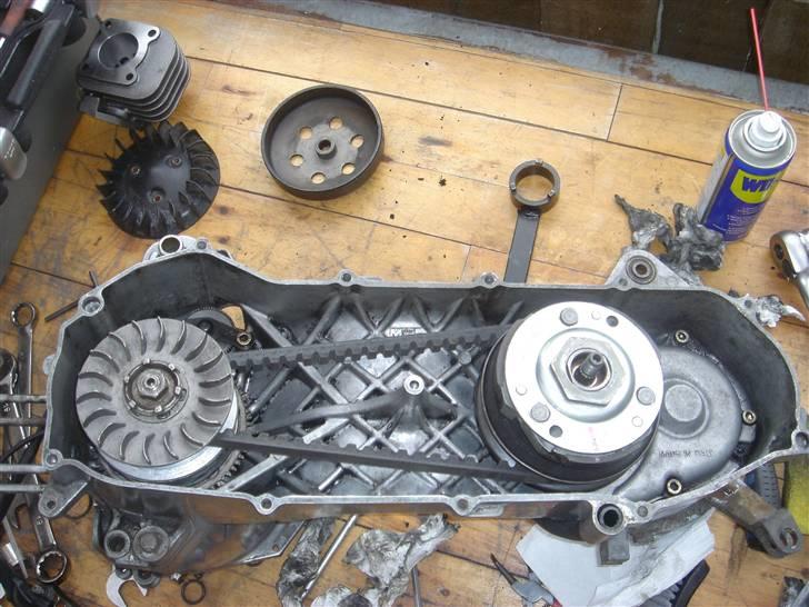 Yamaha Jog R - Projekt - dagen efter billede 4