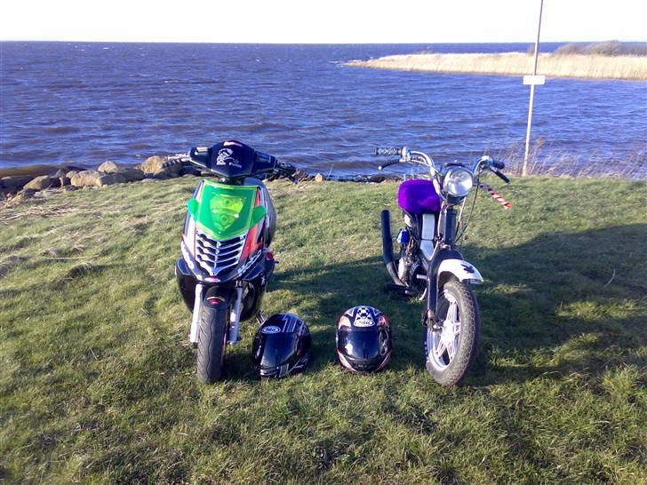 Aprilia Sonic AC.  "SOLGT" - første tur til bork i år!! :D billede 2