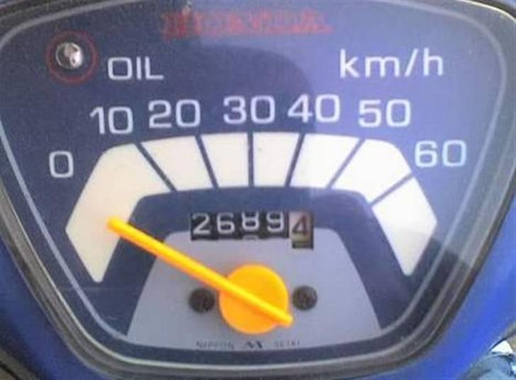 Honda Melody Mini NT 50 (S) - Speedometeret billede 12