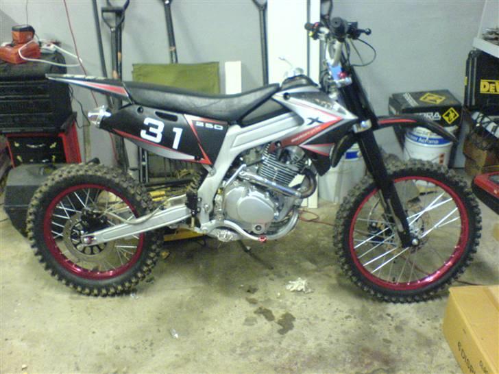 PGO Comet (byttet til sonic) - dirtbike 250ccm crosser TILSALG byd billede 20