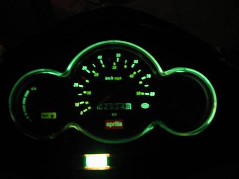 Aprilia Sonic (Solgt) - Grønne dioder i speedometeret.. :P billede 6
