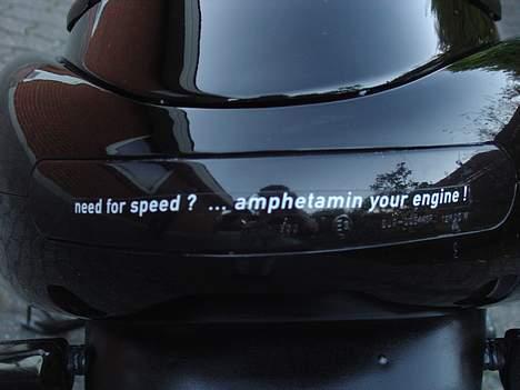 Benelli 491 ST (Solgt) - SA´s slogan: "need for speed?...amphetamine your engine!" billede 6