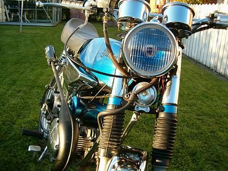 Yamaha  Fs-1 4 Gear DX SOLGT!! - Blå forpærer giver en rigtig fed blå farve billede 4