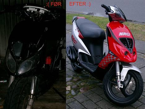 Piaggio NRG SOLGT - så er nrgen lige blevet købt.. sådan ser den heldigvis ikke ud mer..!!  billede 3