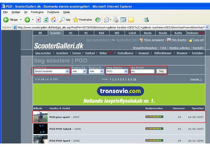 PGO pmx sport solgt billede 8