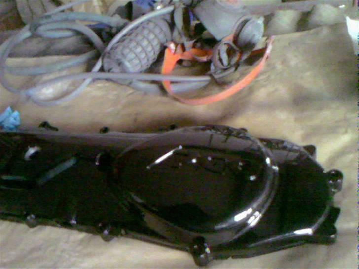 PGO Hot Ombyg. solgt - Lige kommet ud fra ovnen.. Autolakeret kickstarter skjold med helt ny dele i.. aldrig brugt.. billede 17