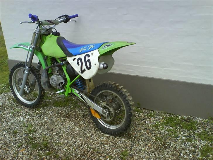 Kawasaki Kx 80 Høj  {solgt} - igen bagfra.... billede 7