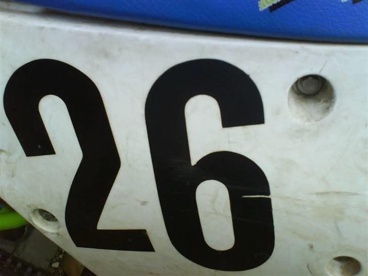 Kawasaki Kx 80 Høj  {solgt} - nummert er 26.. billede 10