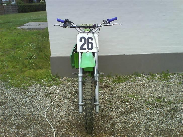 Kawasaki Kx 80 Høj  {solgt} - see ...kan stå selv billede 12