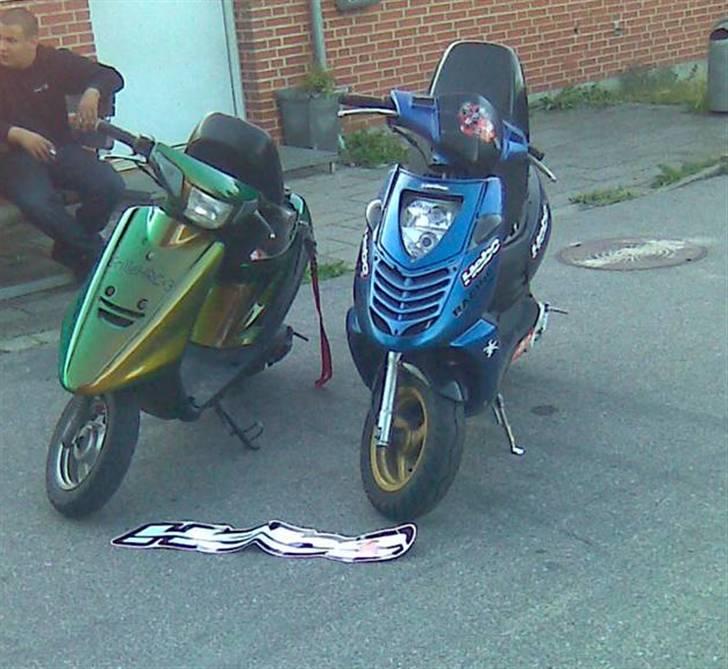 Yamaha Jog [PROJEKT!] SOLGT! - min jog + min vens sonic (den er tilsalg  rigtig flot 06) billede 2