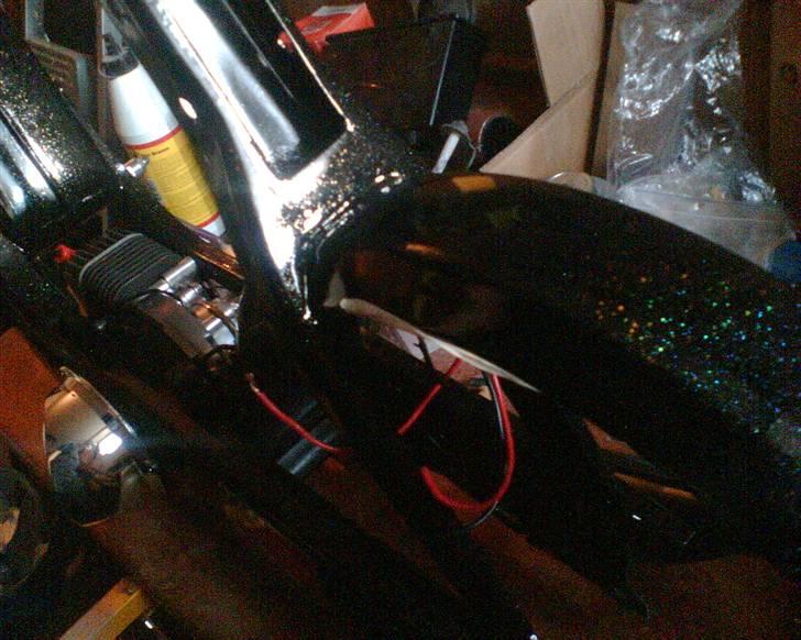 Vespa ciao o~o...... - her kan man se hvor meget bagskærmen er trukket ud til siderne billede 13