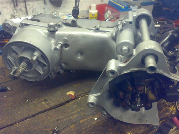 Yamaha jog lc byttet med stalker - ny malet blok :) billede 7