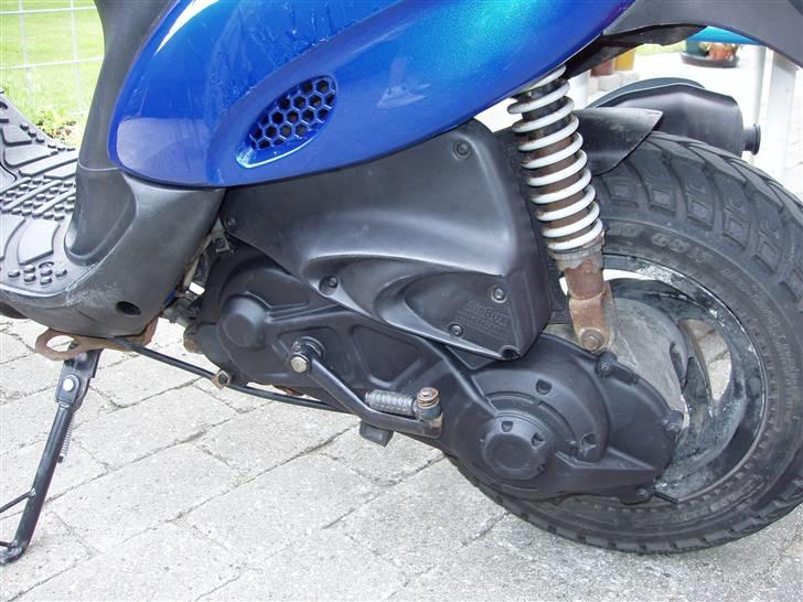 Gilera Stalker   (*SOLGT*) - Selvlarkeret sort, med varmebestandig maling op til 600 grader + sidestøtteben billede 4