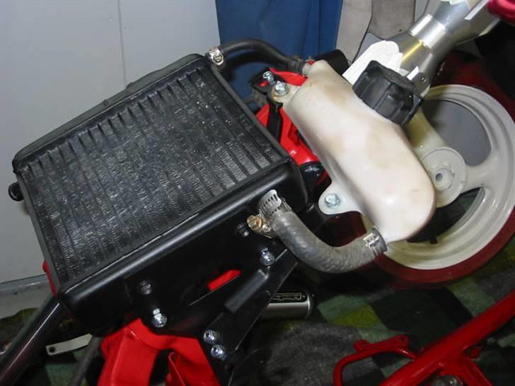 Aprilia Sr50 "Bane"tilsalg i dele - Original køler + beholder billede 12